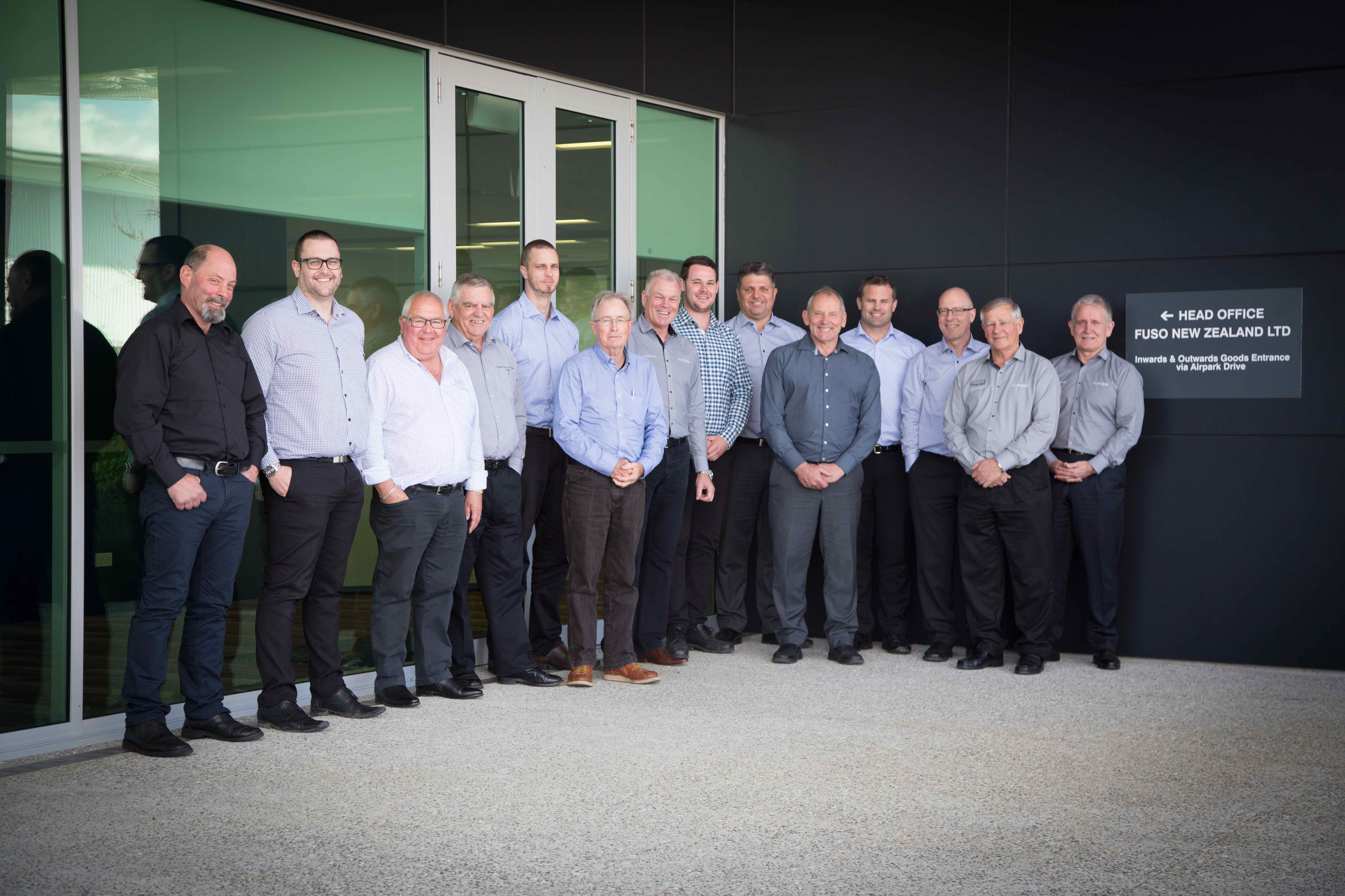 Fuso Staff & Dealers outside HO